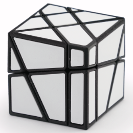 ZEPUZZLES Crazy Fisher 3x3x2 White Tiled image