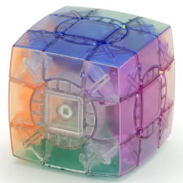 ShengShou Pillowed Crazy 3x3x3 Transparent image