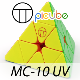 MoYu WeiLong Pyraminx Picube SE MC-10 UV-Coated image