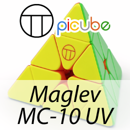 MoYu WeiLong Pyraminx Picube SE Maglev MC-10 UV-Coated image